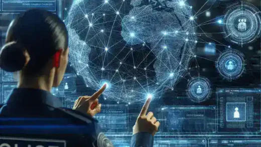 "AI technology assisting police in analyzing digital logs for identifying cybercrime patterns - Polisi Kembangkan AI Analisis Pola Kejahatan Siber"