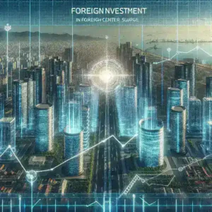"Infografis menunjukkan lonjakan investasi asing di sektor pusat data di Batam pada tahun 2025, mencerminkan pertumbuhan ekonomi dan potensi teknologi di wilayah tersebut."