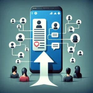 "Ilustrasi langkah-langkah mudah membagikan link grup WhatsApp di smartphone, sesuai panduan lengkap untuk pengguna baru dan berpengalaman."
