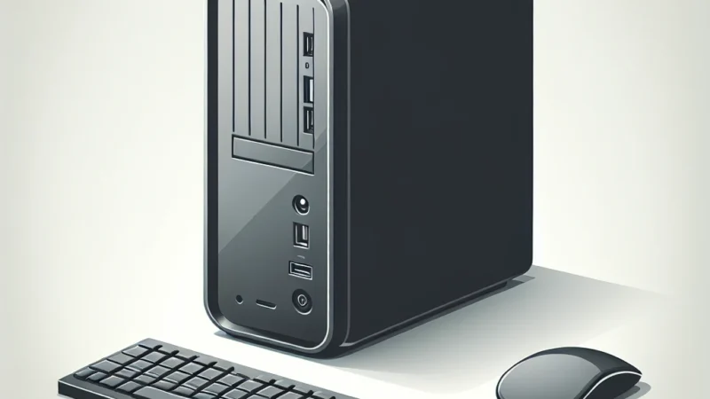 "Mini PC Lenovo IdeaCentre Mini x on display with specifications and price details, perfect for compact computing solutions."