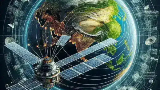 "Infografis Strategi Penyediaan Internet di Daerah 3T Menggunakan Teknologi Satelit untuk Meningkatkan Aksesibilitas Komunikasi di Wilayah Terpencil"